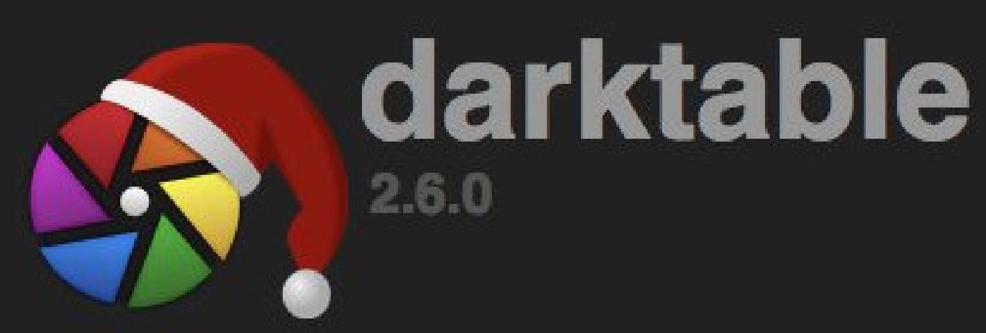 darktable 2.6.0 disponible !